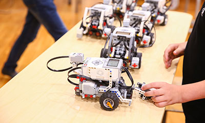 robotics facilities in Adhira school